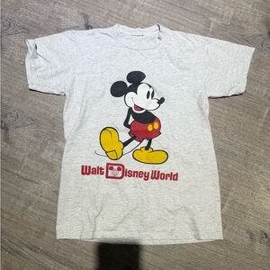 Disney Mickey Mouse Gray T-Shirt
